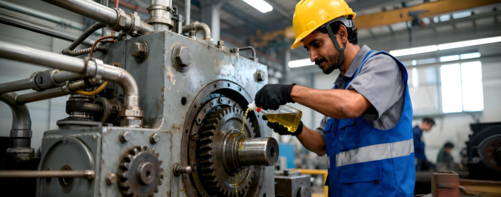 Industrial Lubricant Oil for Maximum Machinery Performance